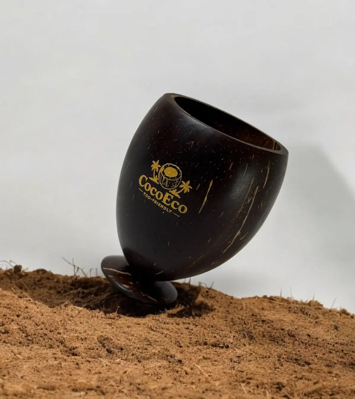 Artisanal Coconut Shell Shot/Wine Glasses CocoEco