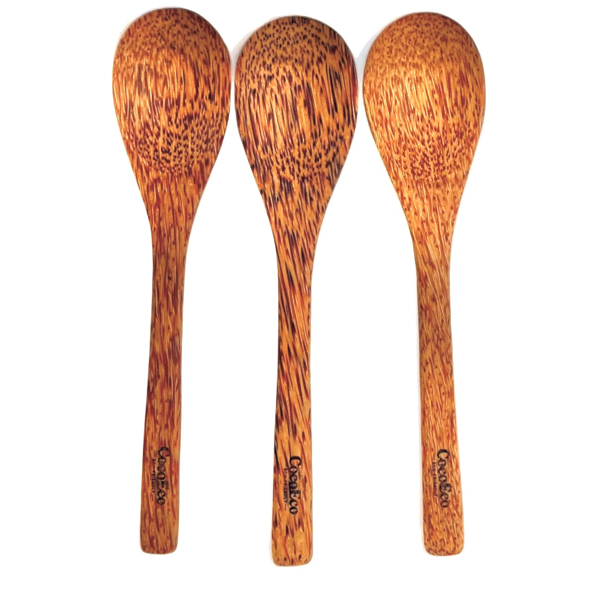 Artisanal Wooden Coconut Spoons – Eco-Friendly, Sustainable Utensils (Pack of 2)