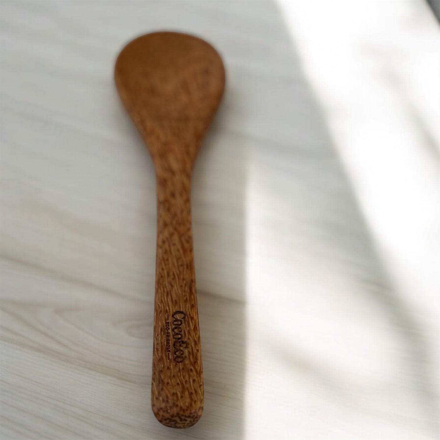 Artisanal Wooden Coconut Spoons – Eco-Friendly, Sustainable Utensils (Pack of 2)